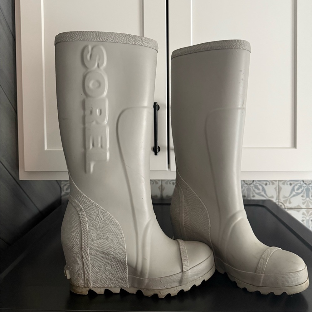 Sorel Joan rain boot - wedge/tall